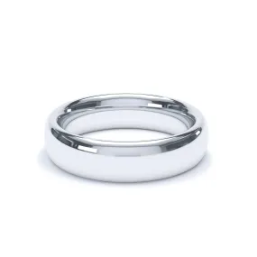 - Regular Court Profile Wedding Ring Platinum