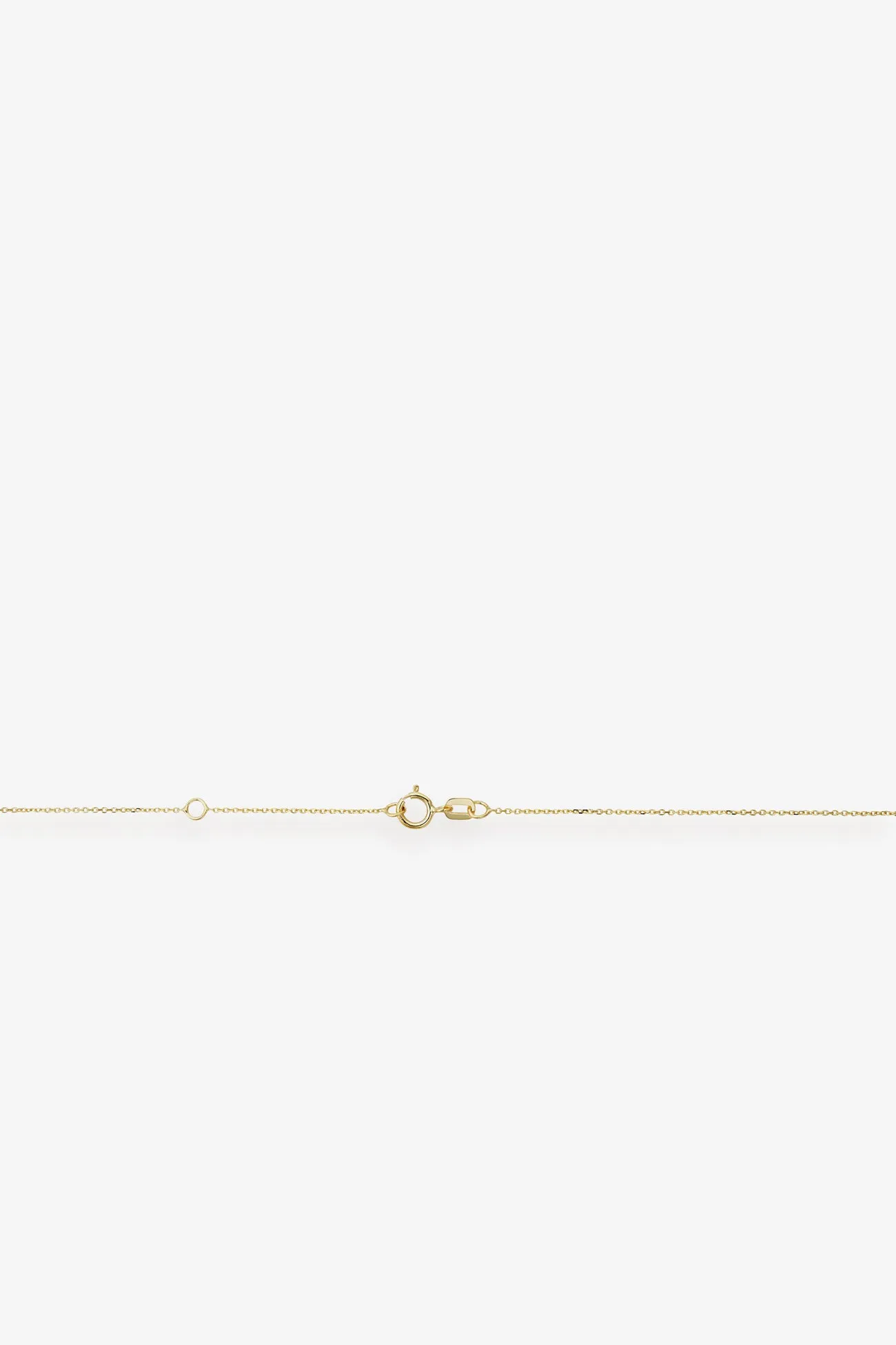 14k Gold Sparks Dangle Necklace