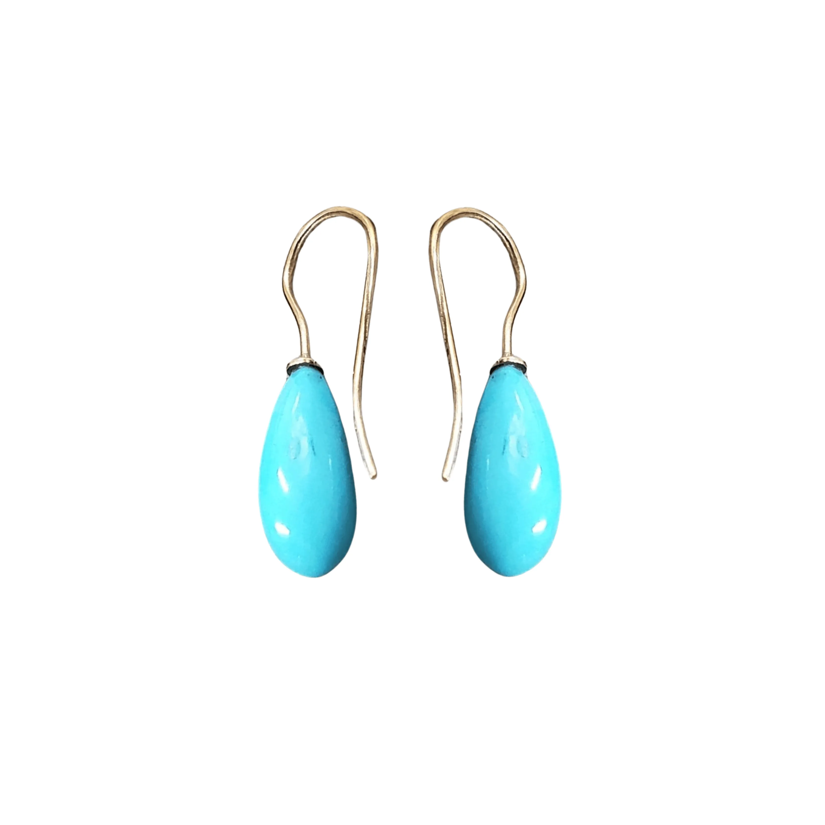 18k Gold Arizona Sleeping Beauty Earrings For Women