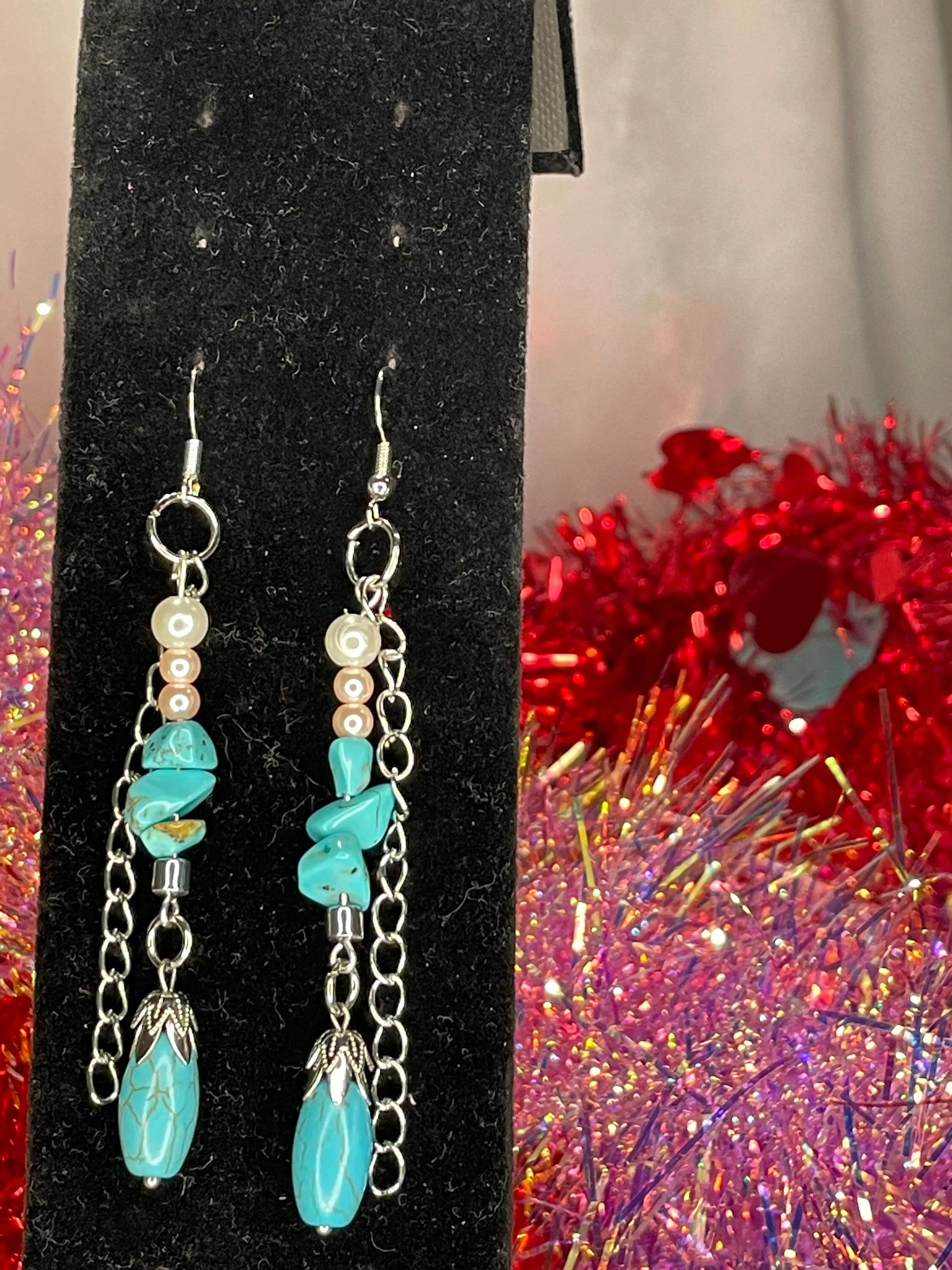 A Touch of Turquoise Earrings