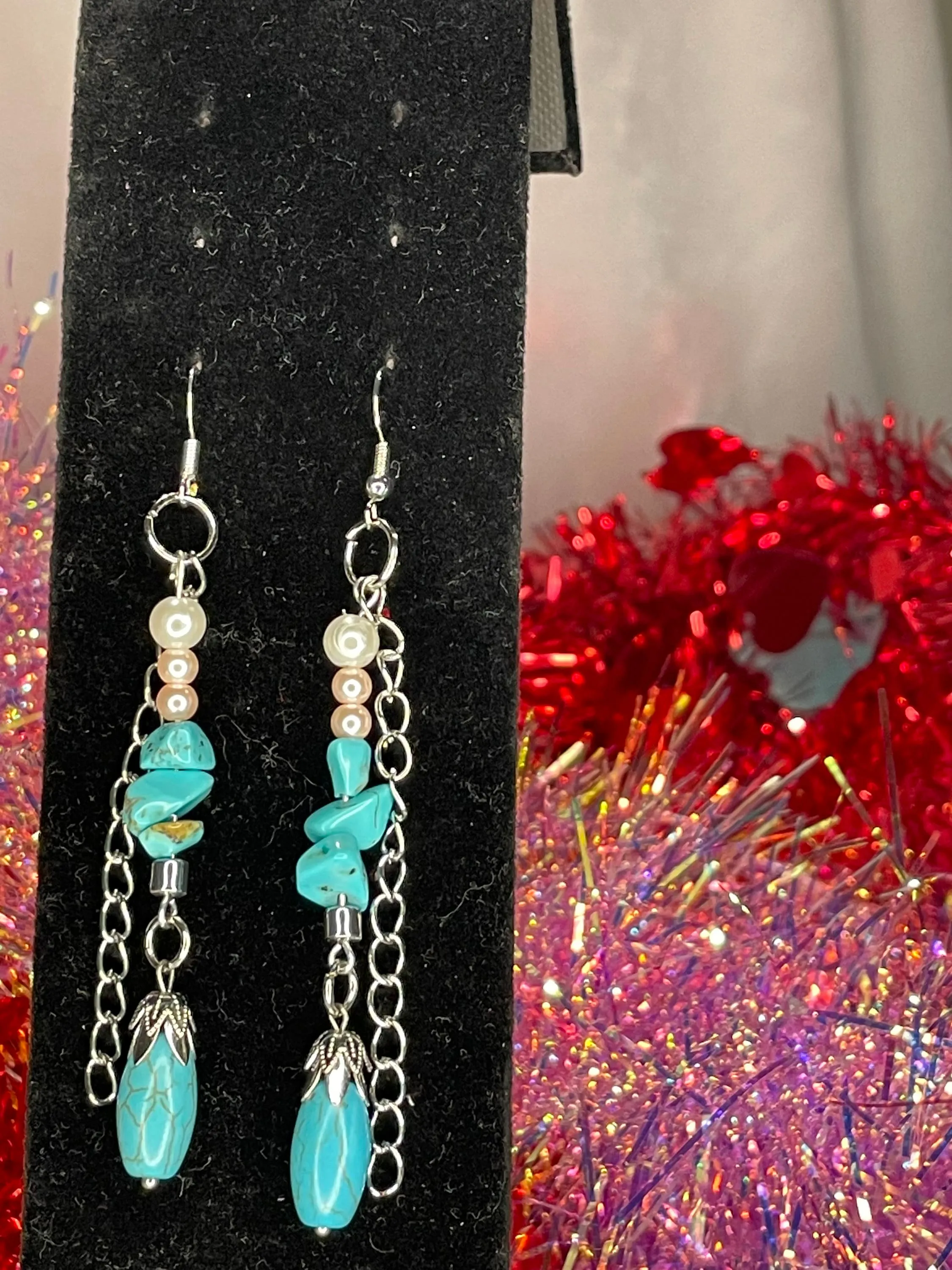 A Touch of Turquoise Earrings