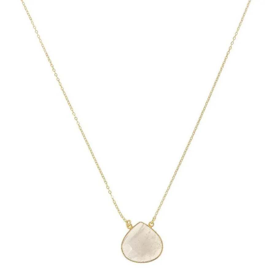 Acapulco Grey Moonstone Necklace