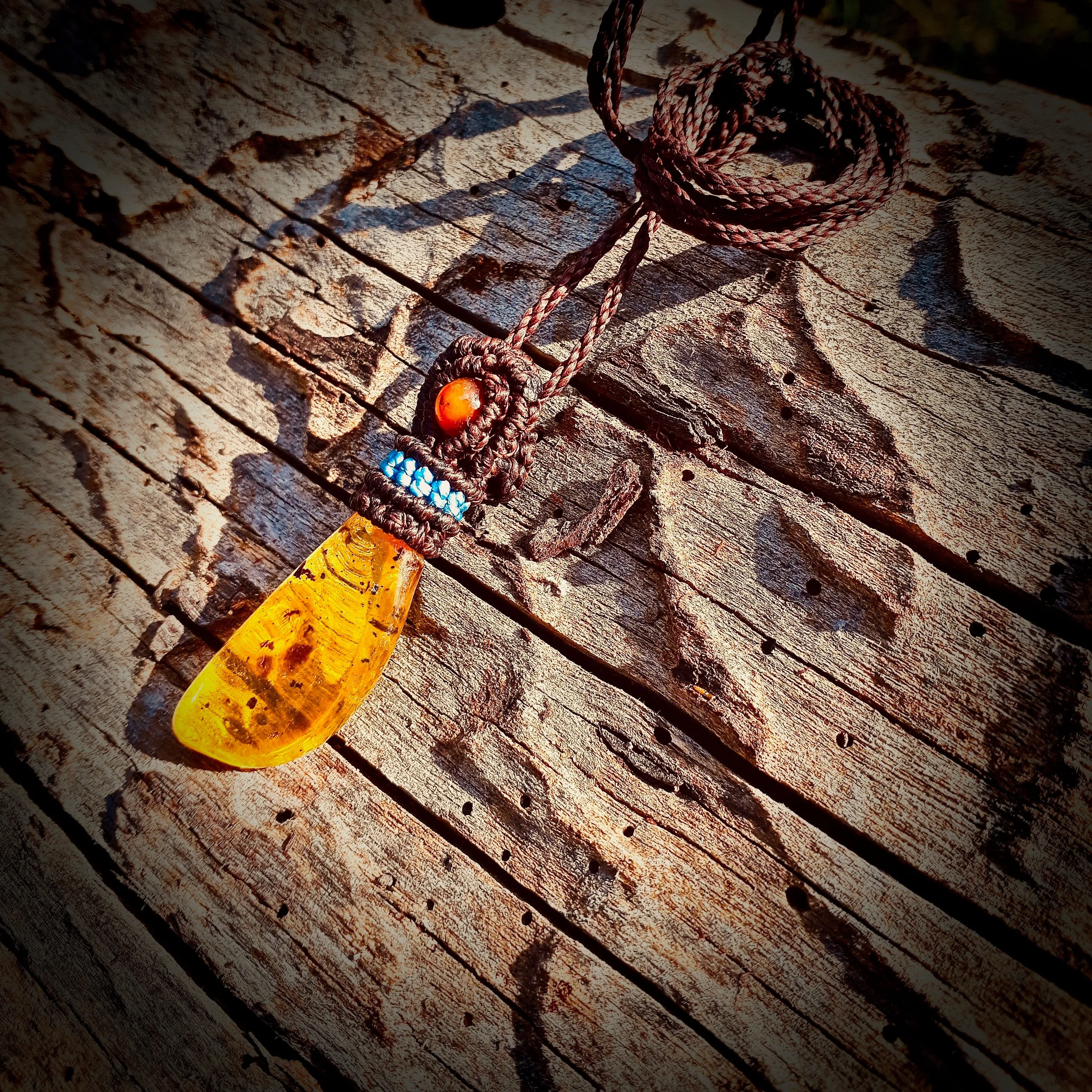 Amber necklace