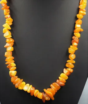 Amber Strand Necklace