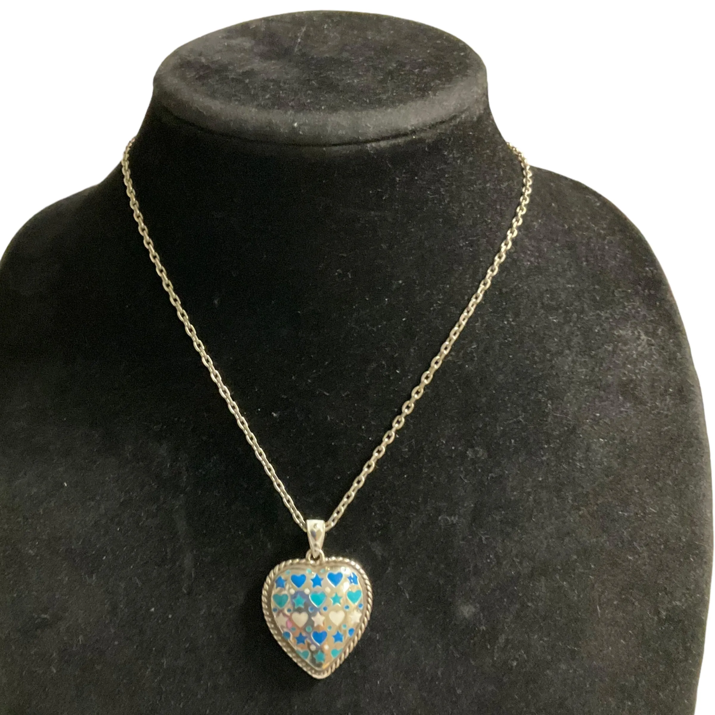 Amore Hearts Necklace Pendant By Brighton