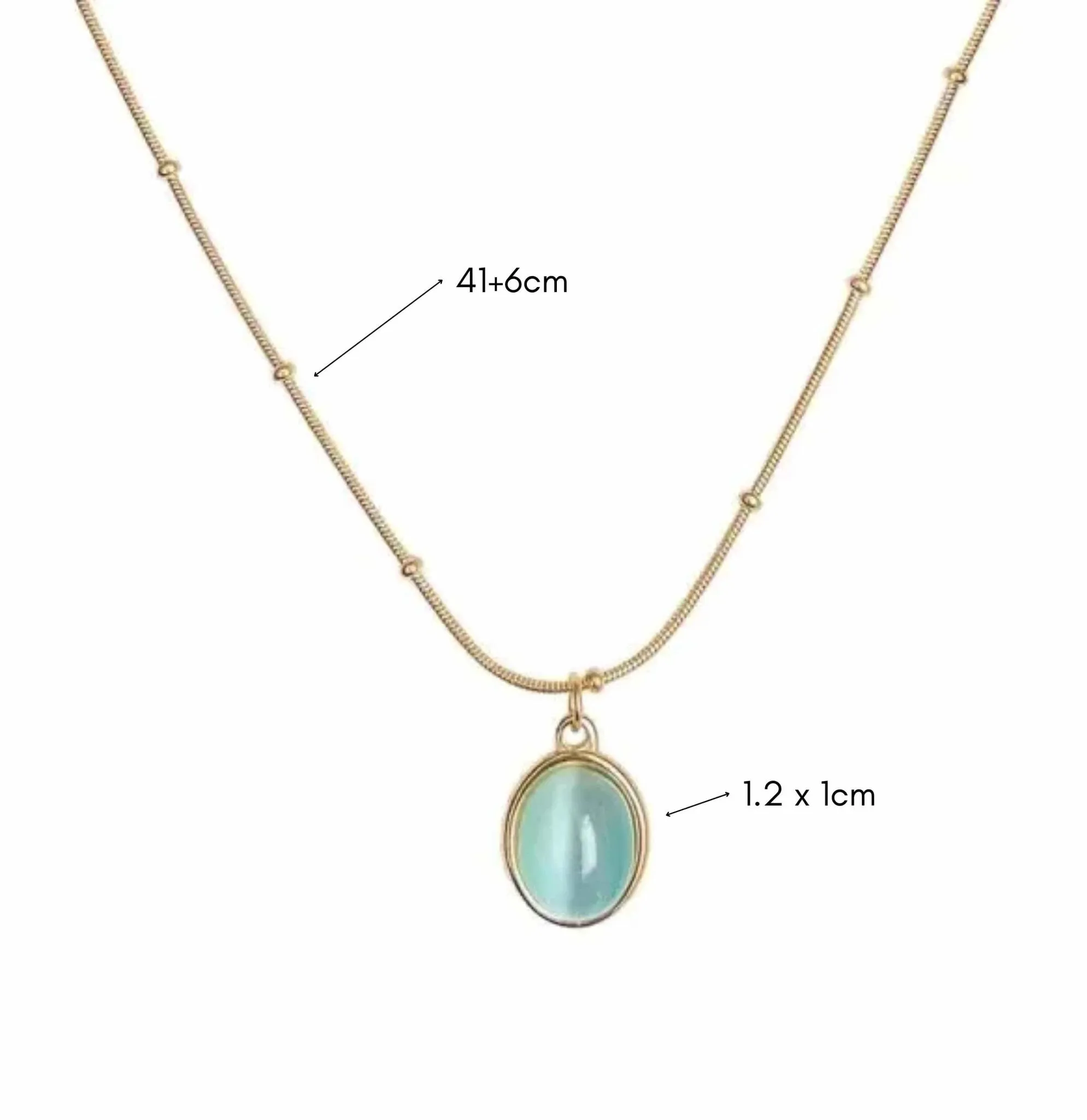 Aqua Aura Pendant for Women