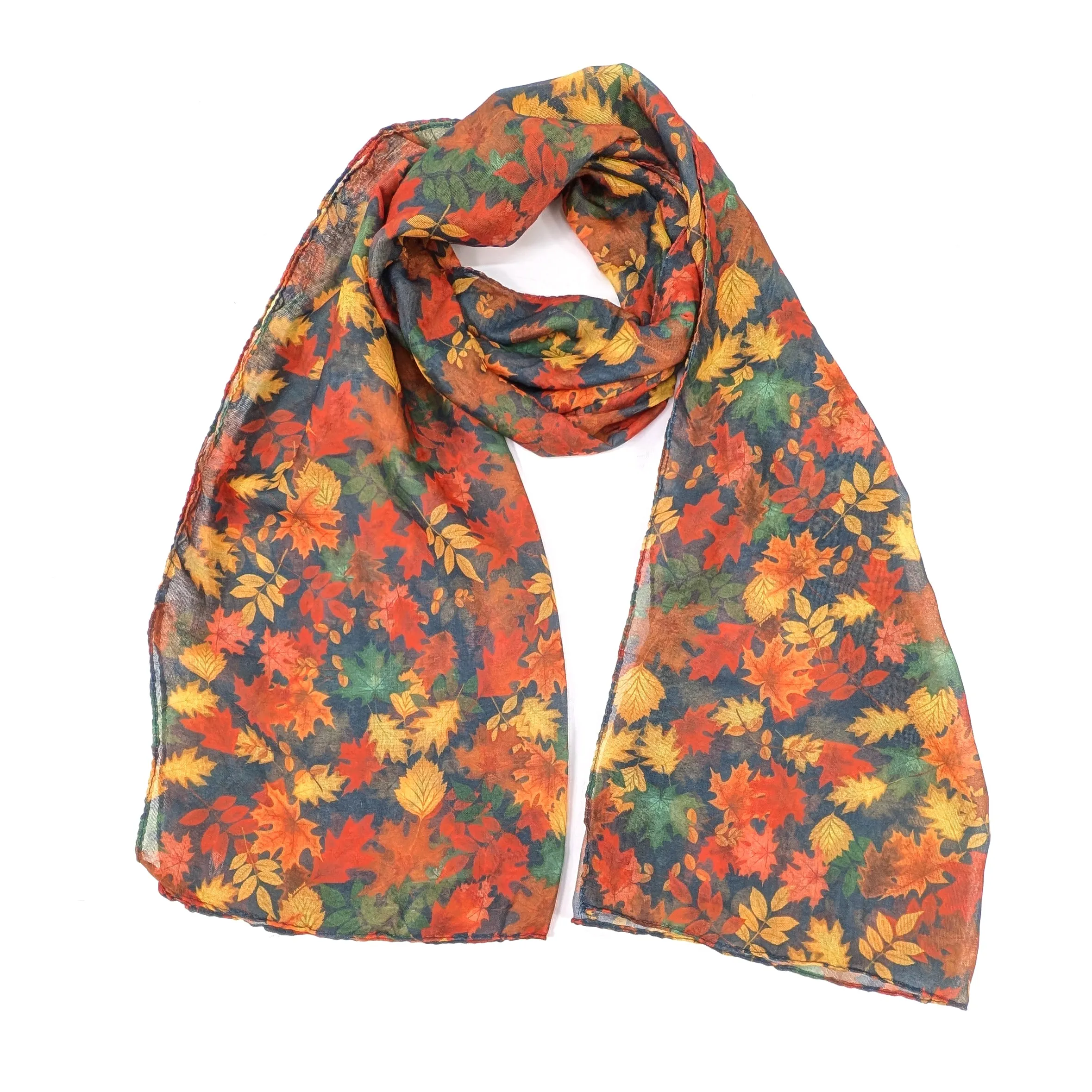 Autumn Leaves Scarf