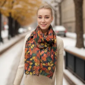 Autumn Leaves Scarf