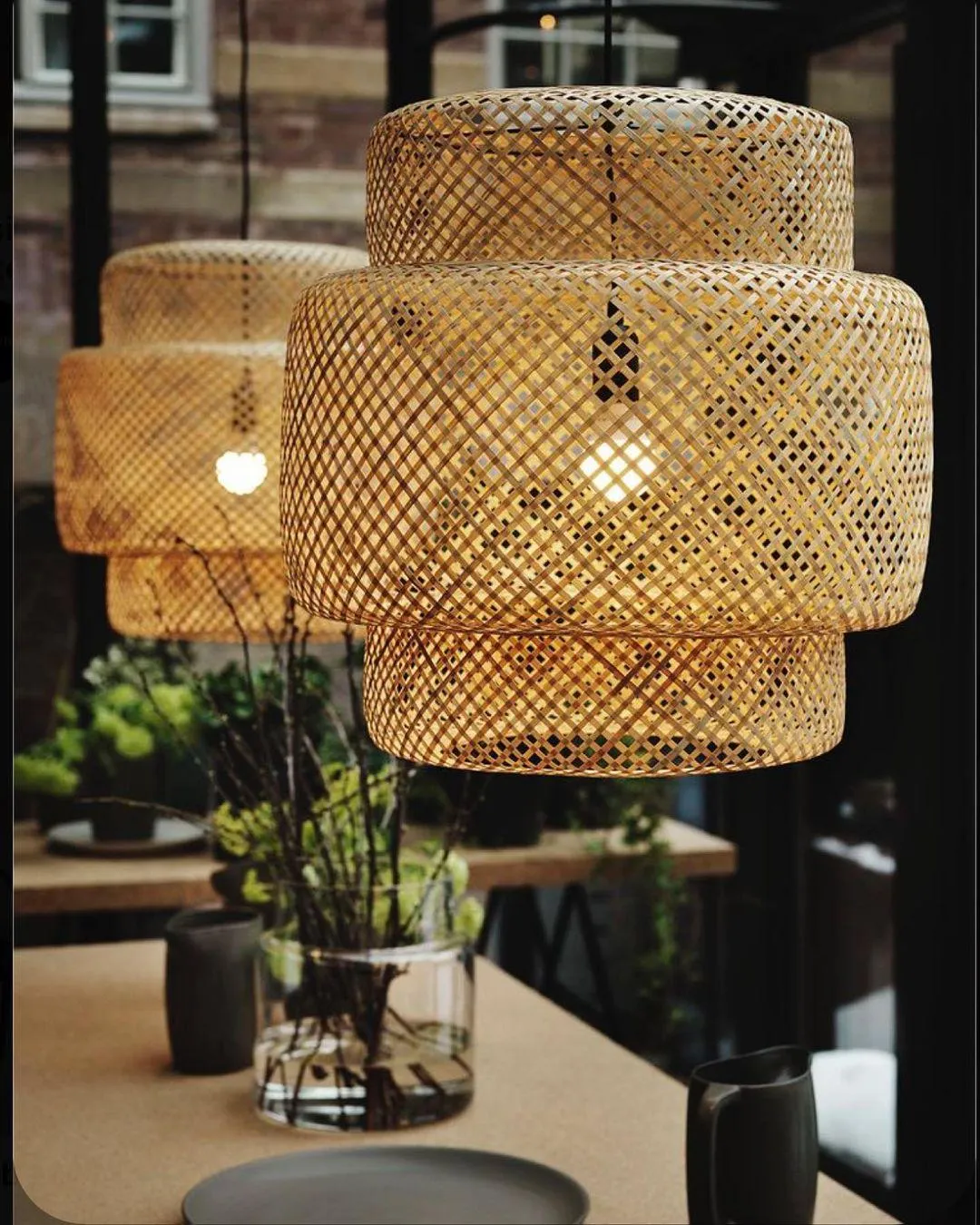 Bamboo Pendant Light