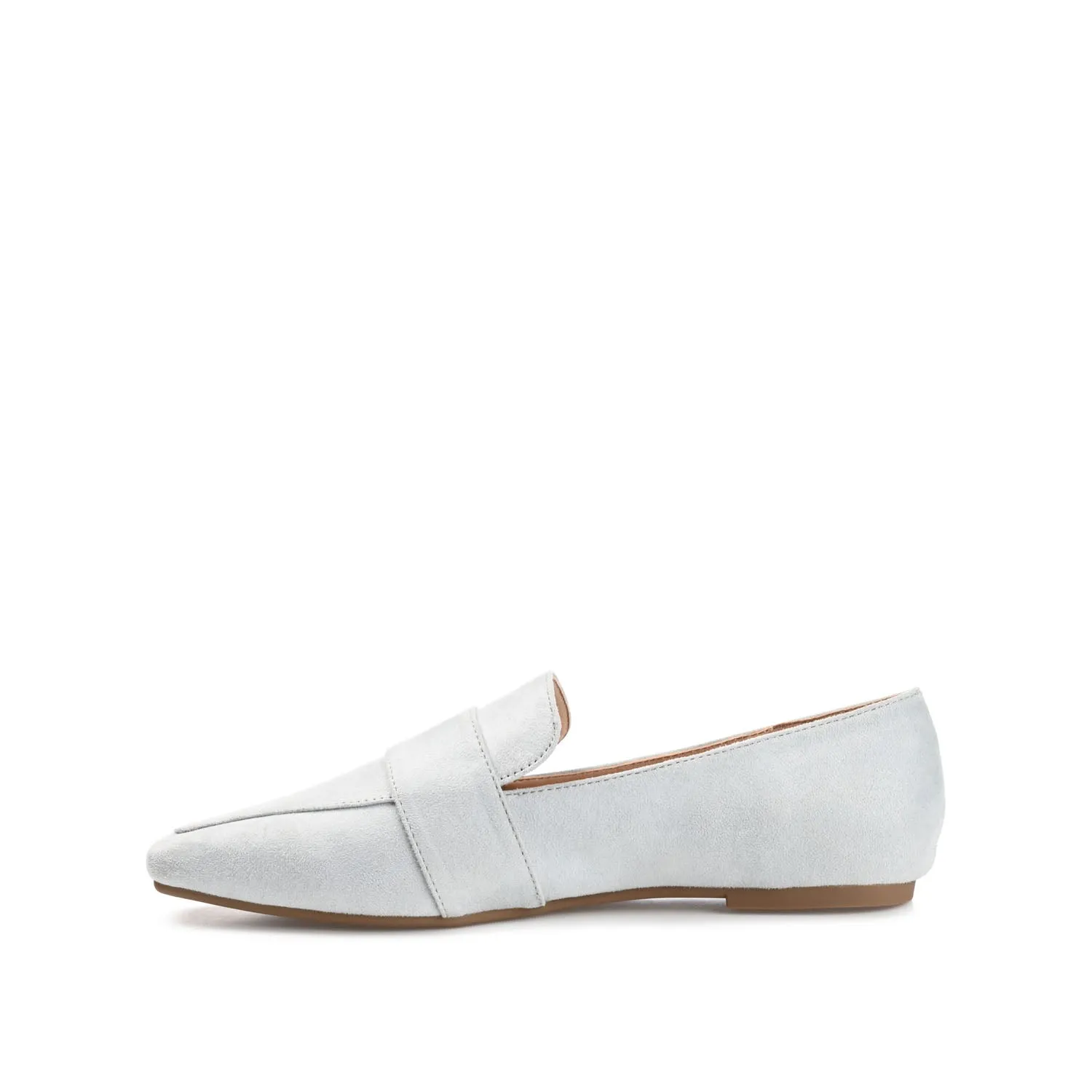 BENNTLY SQUARE TOE LOAFER IN FAUX SUEDE