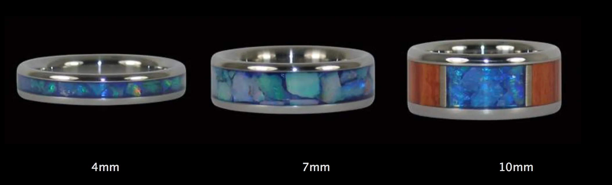 Big Kahuna Titanium Ring with Lapis