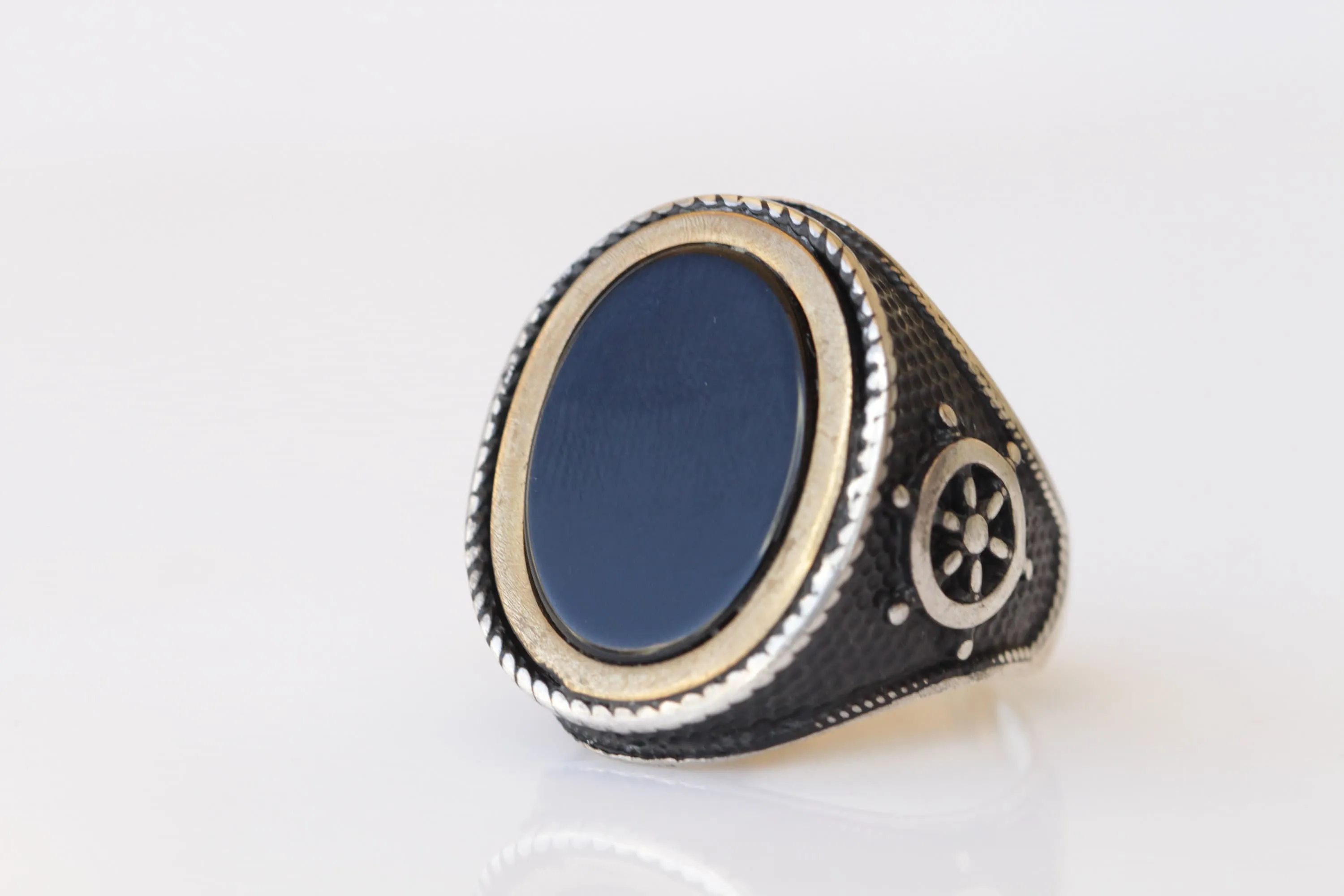 BOHO ONYX RING