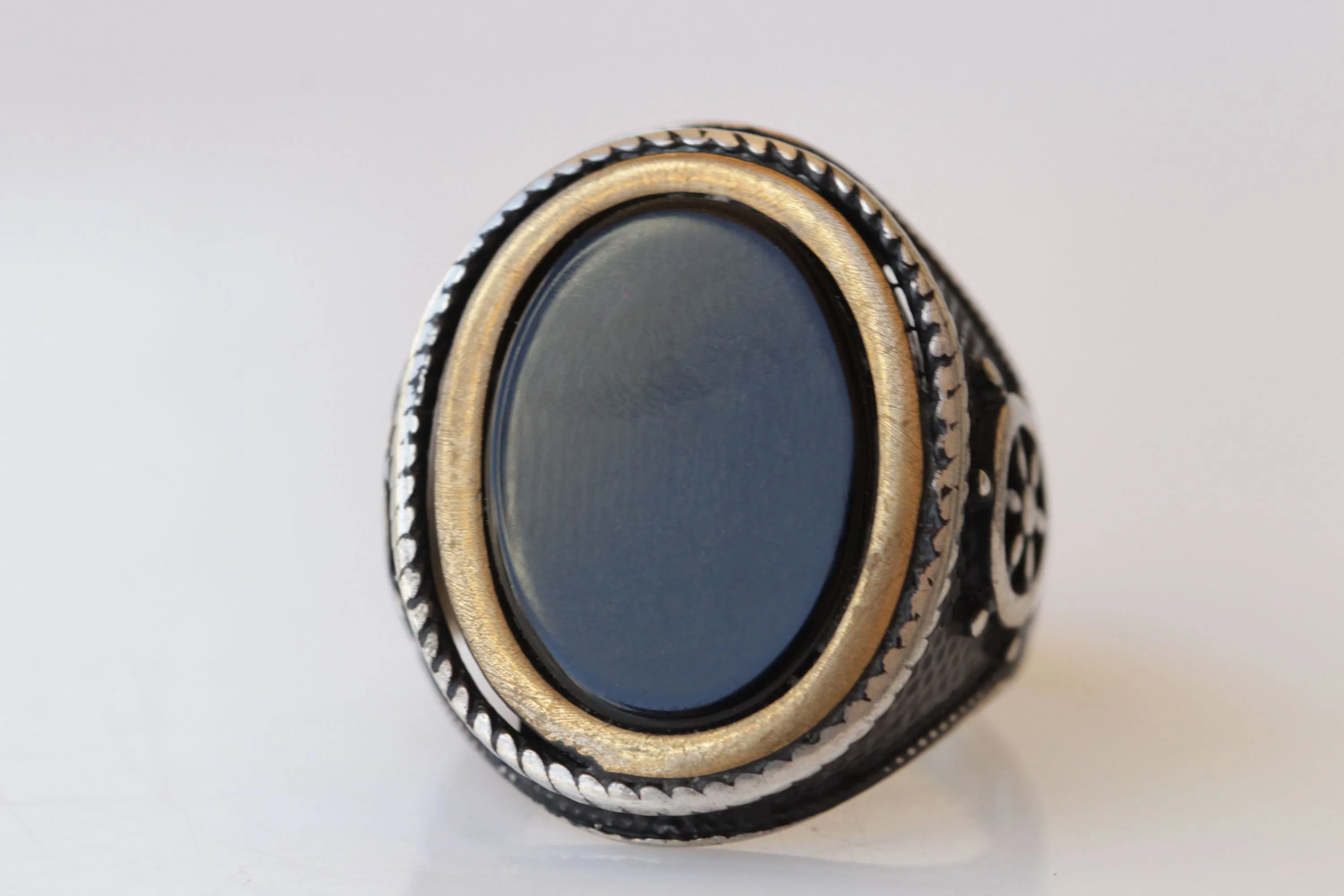 BOHO ONYX RING