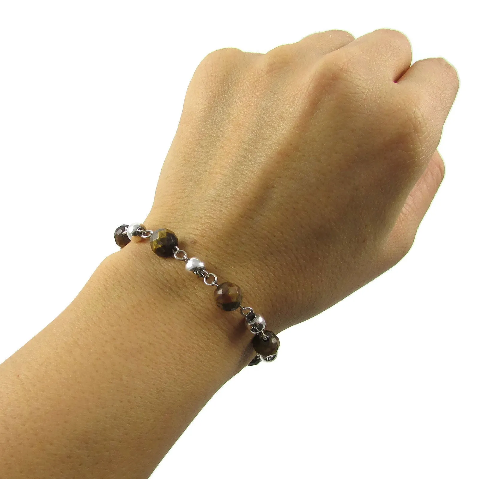 Bolitas Gemstones Bracelet - Tiger's Eye