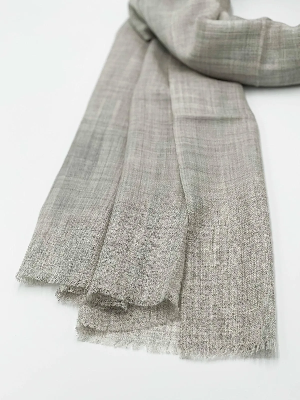 Cashmere Scarf - LIGHT GRAY