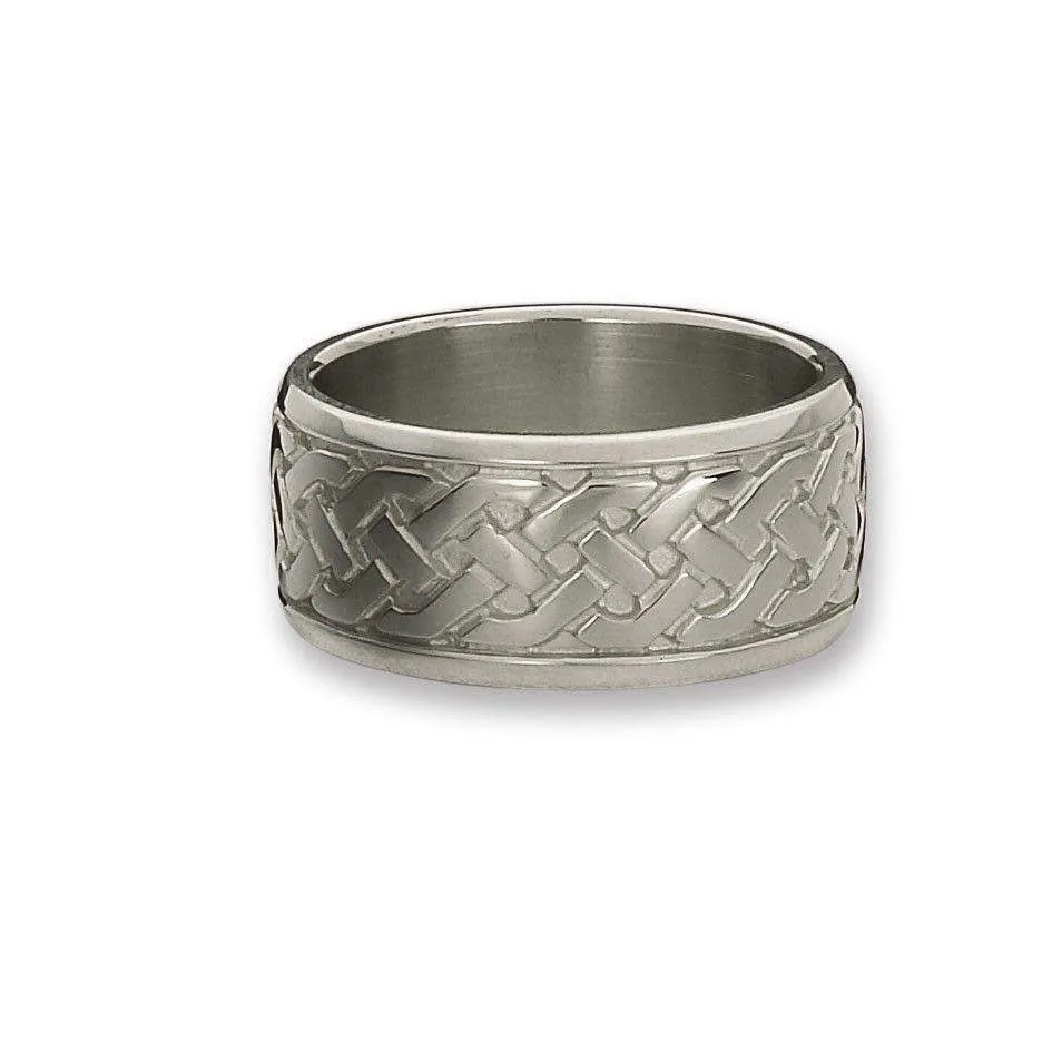 Celtic Ring - (RX29) - Various Metals - 10-11mm - Size P-Z 5