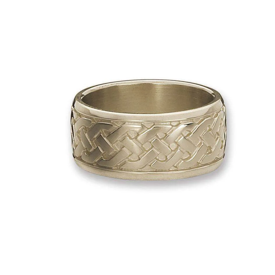 Celtic Ring - (RX29) - Various Metals - 10-11mm - Size P-Z 5