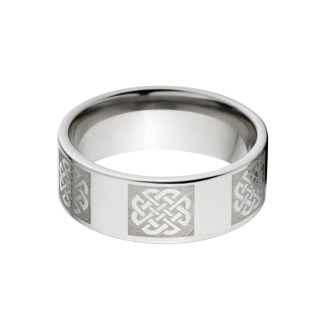 Celtic Rings: Titanium Celtic Wedding Ring