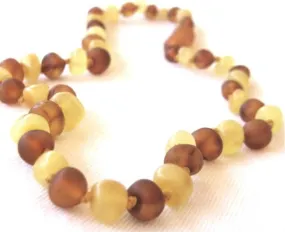 Child Baltic Amber Necklace - Mixture