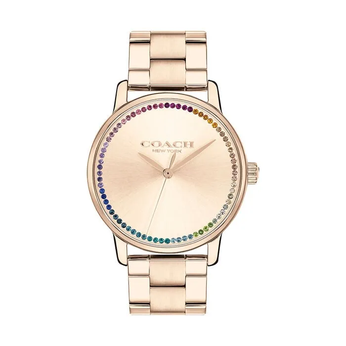 Coach Women's Grand 36mm Quartz Crystal Dial Watch 14503142