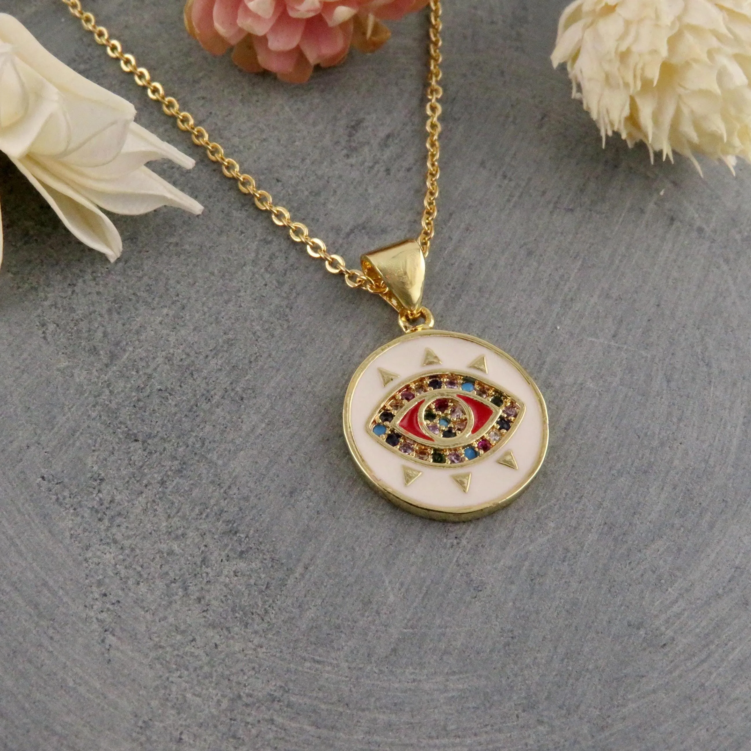 Colorful Eye Medallion SM