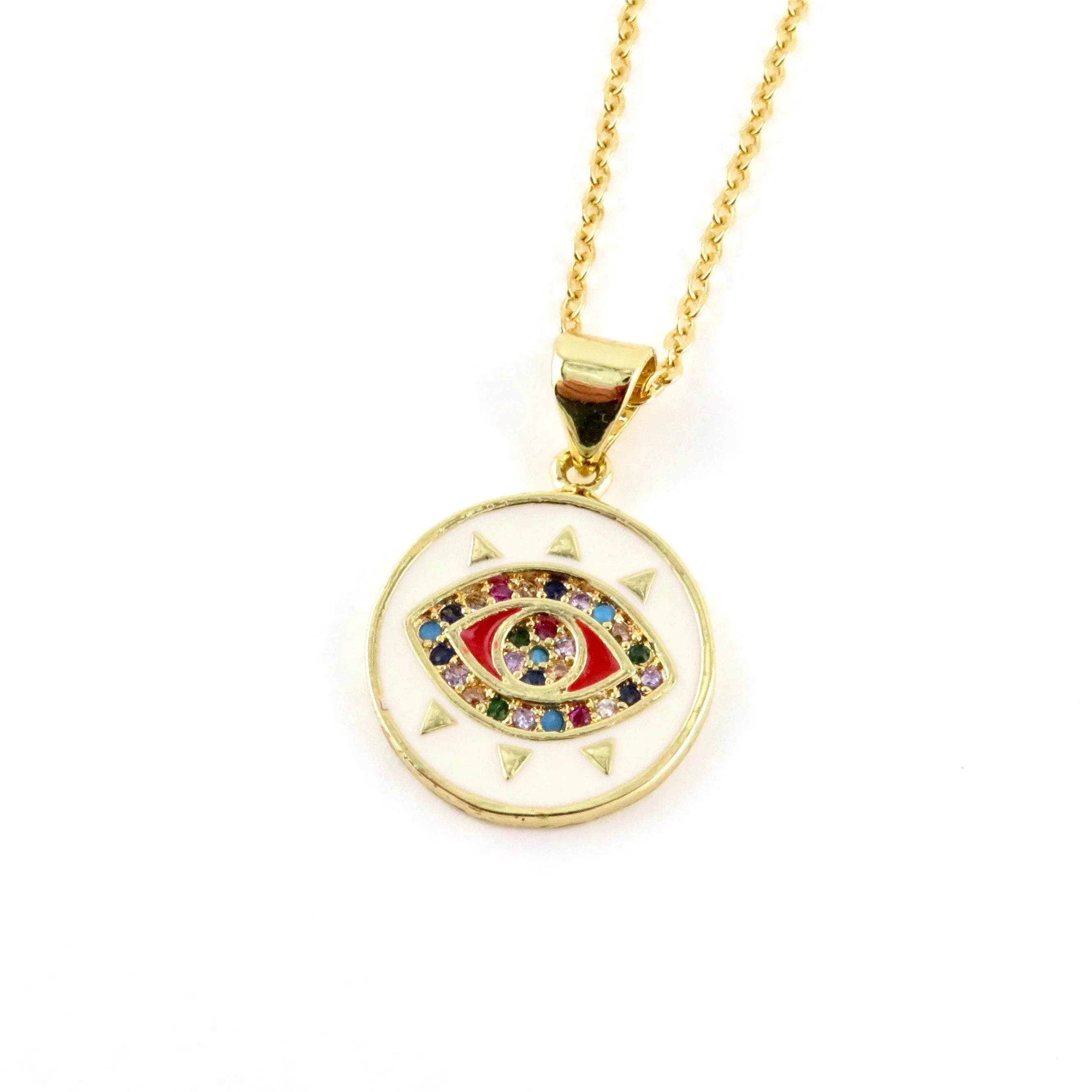 Colorful Eye Medallion SM