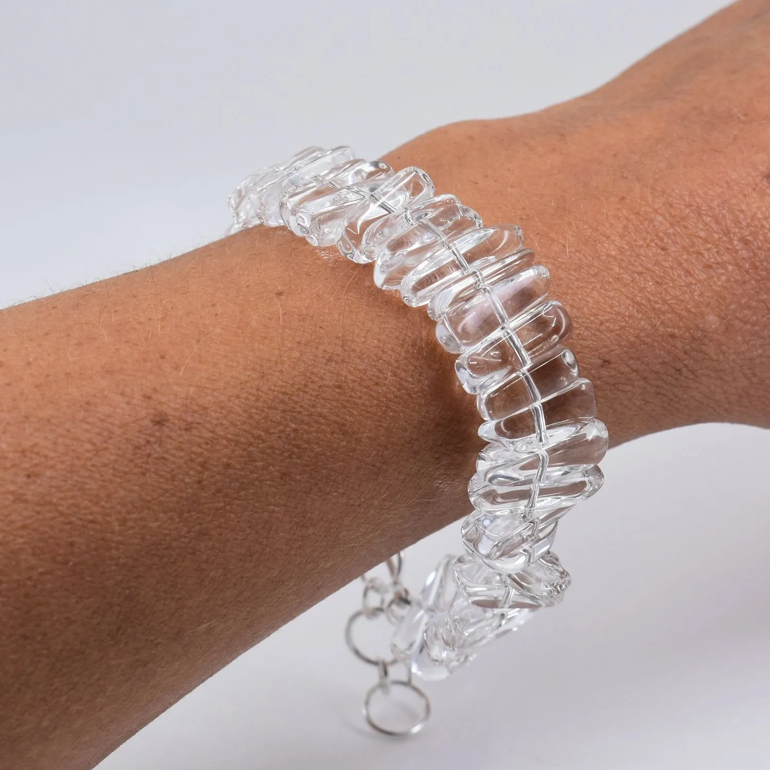 Crystal Quartz Bracelet, Limited Edition Crystal Clarity Collection