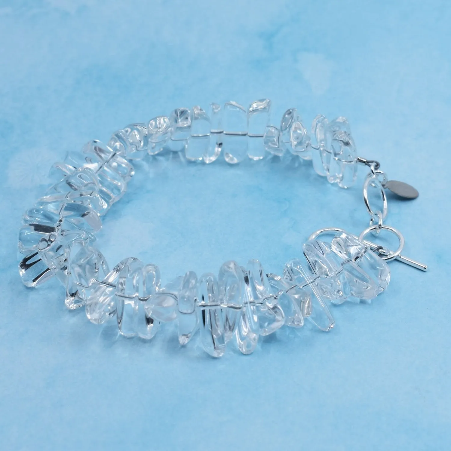 Crystal Quartz Bracelet, Limited Edition Crystal Clarity Collection