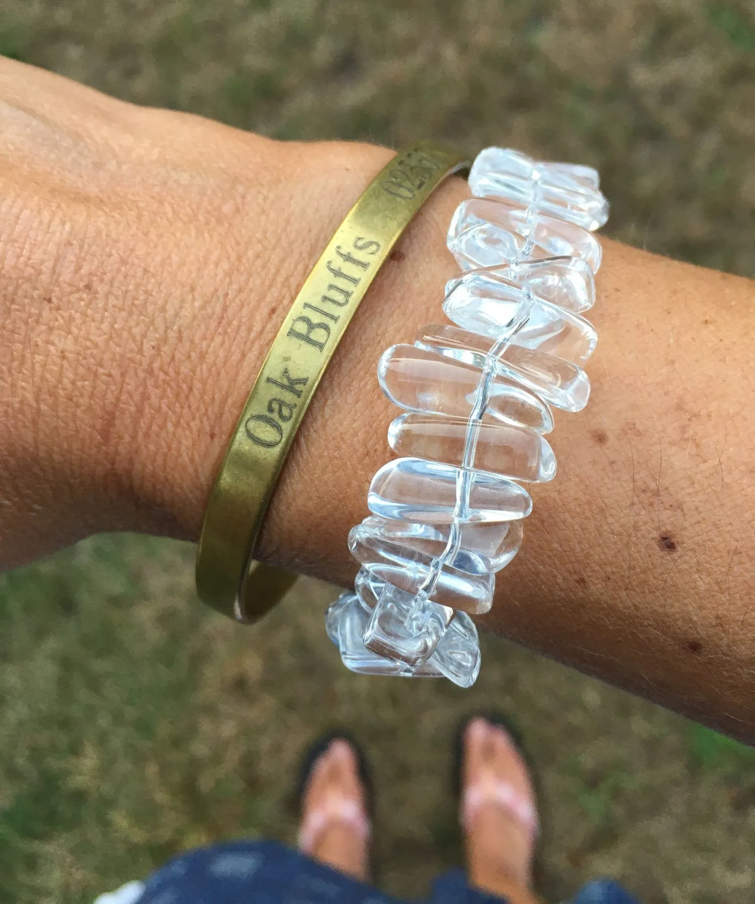 Crystal Quartz Bracelet, Limited Edition Crystal Clarity Collection