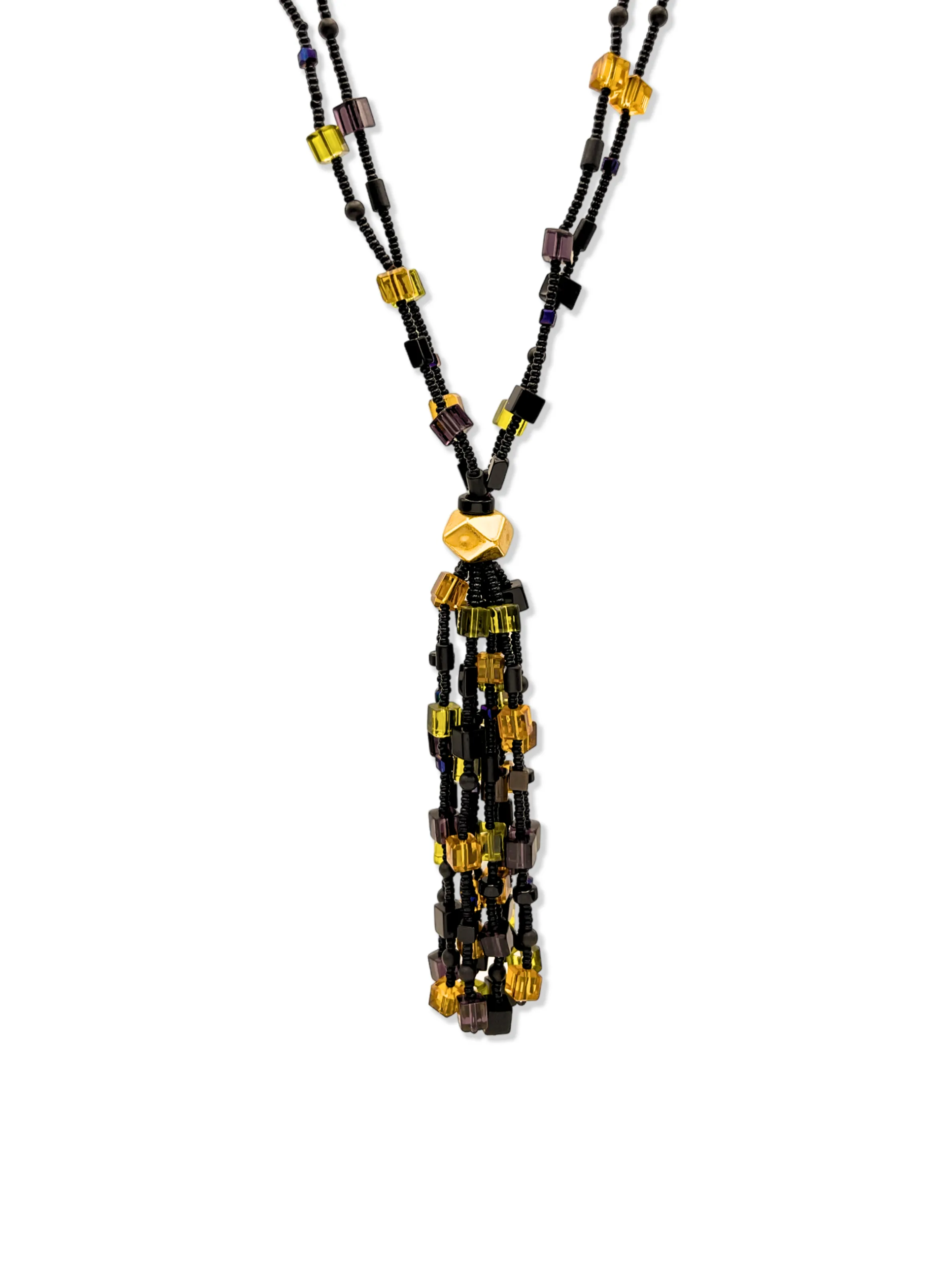 Cubism Tassel Necklace