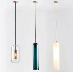 Dagny Modern Tubular Shaped Pendant Light