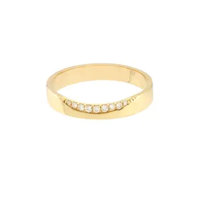 Diamond Curved Band