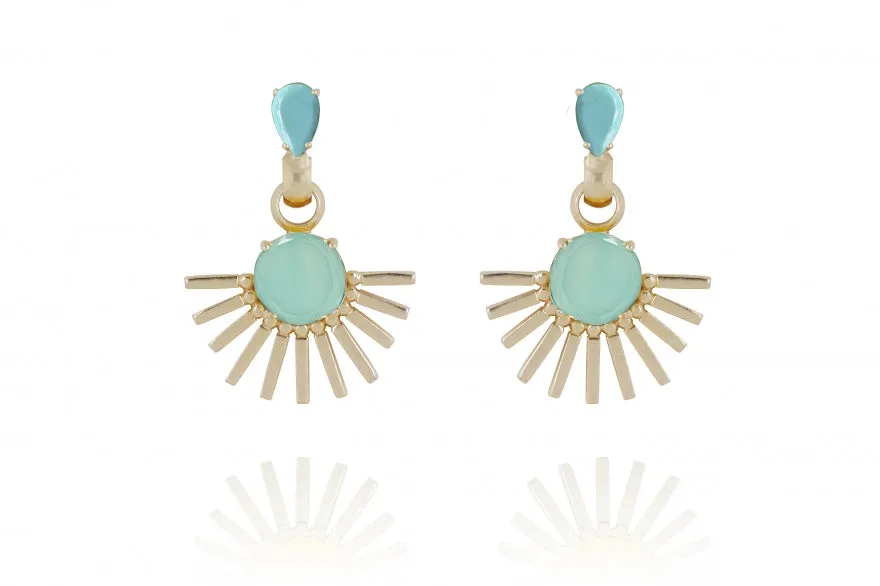 Elida Aqua Earrings