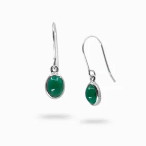 Emerald Drop Earrings