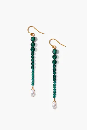 Emerald Gota Earrings