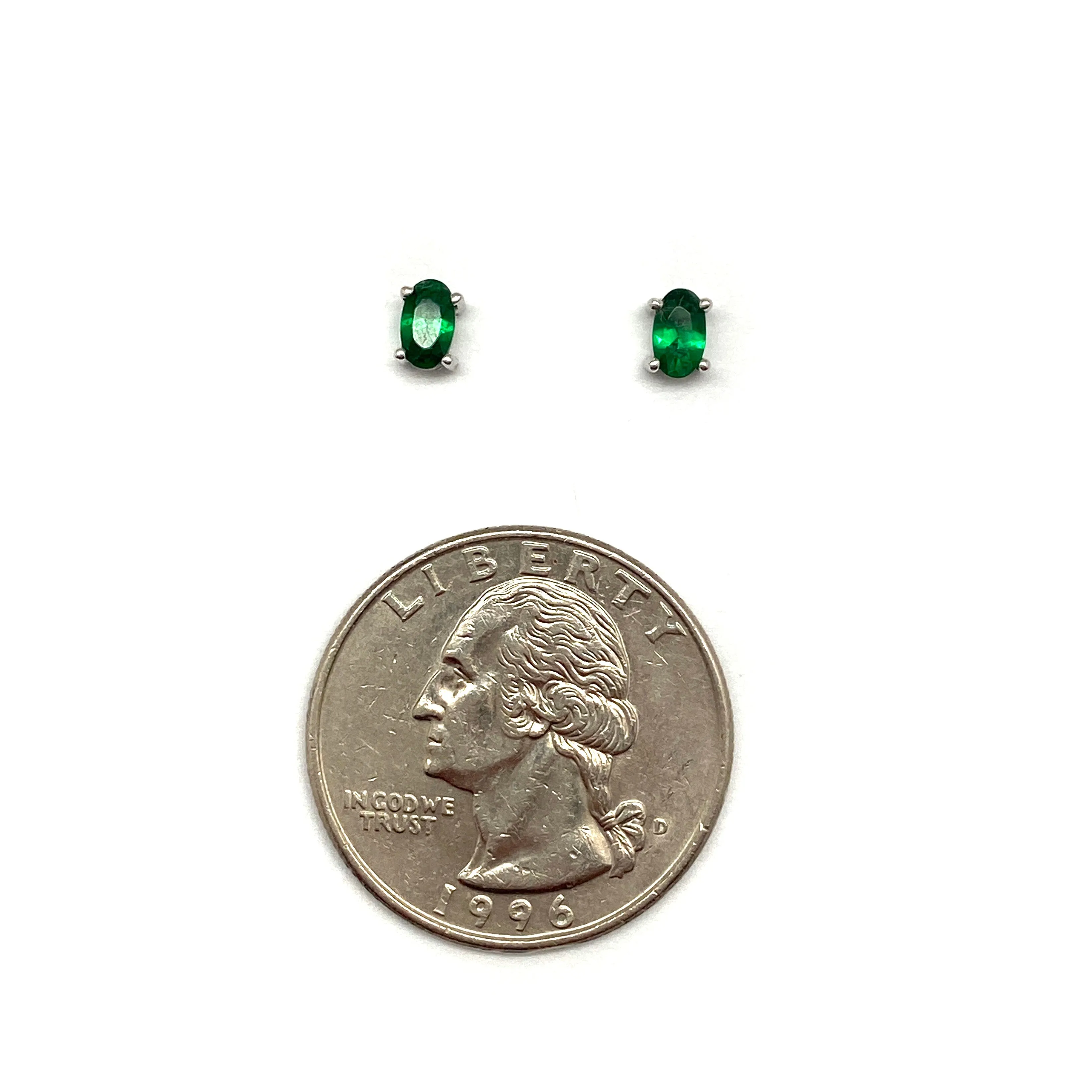 Emerald Studs