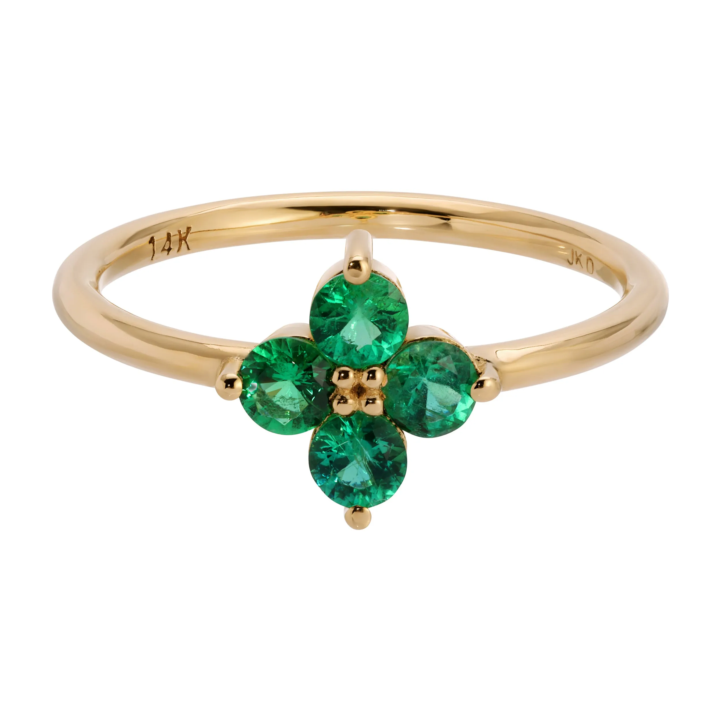 Emerald Sundrop Ring (ready to ship option)*