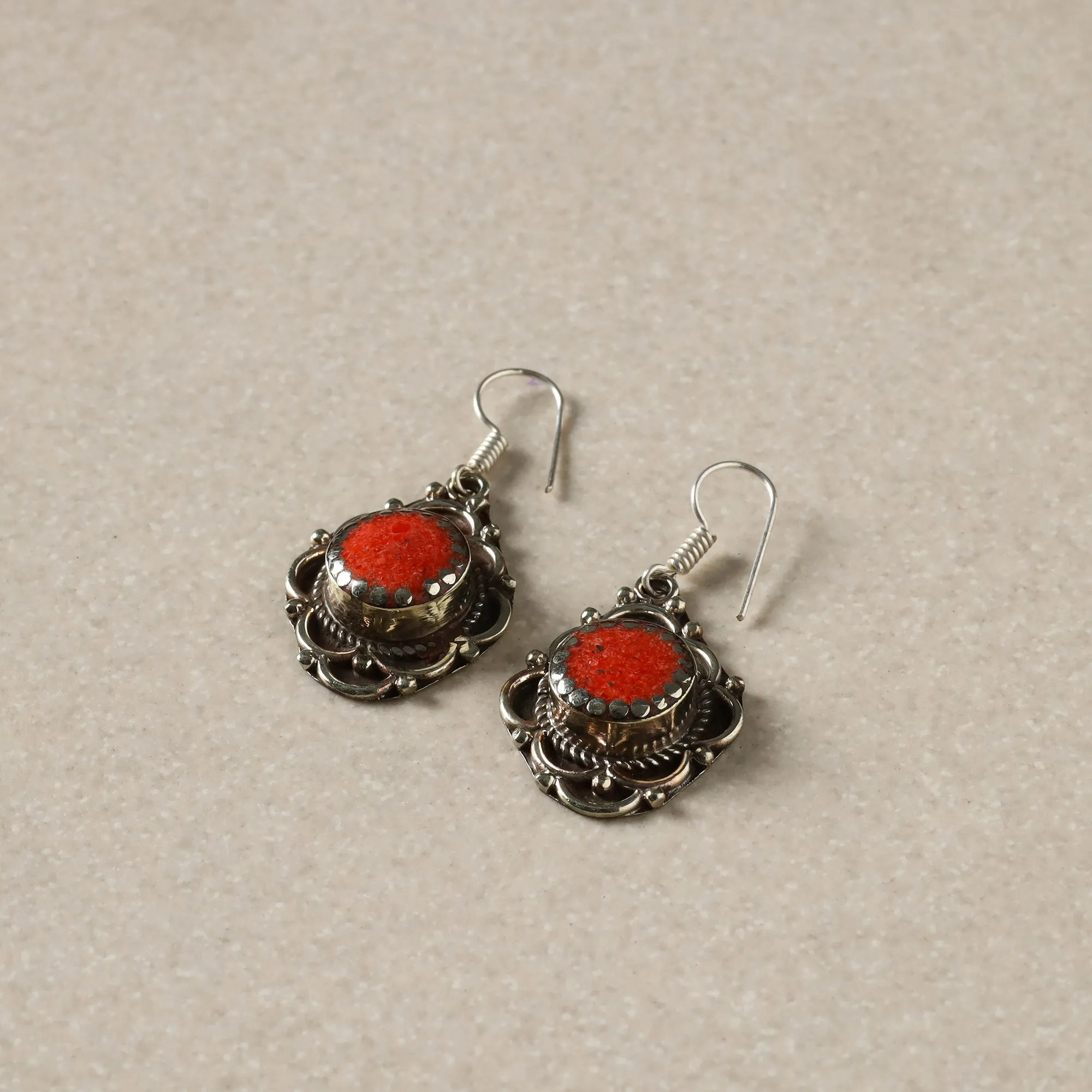 Ethnic Tribal Tibetan Earrings from Himalaya 30