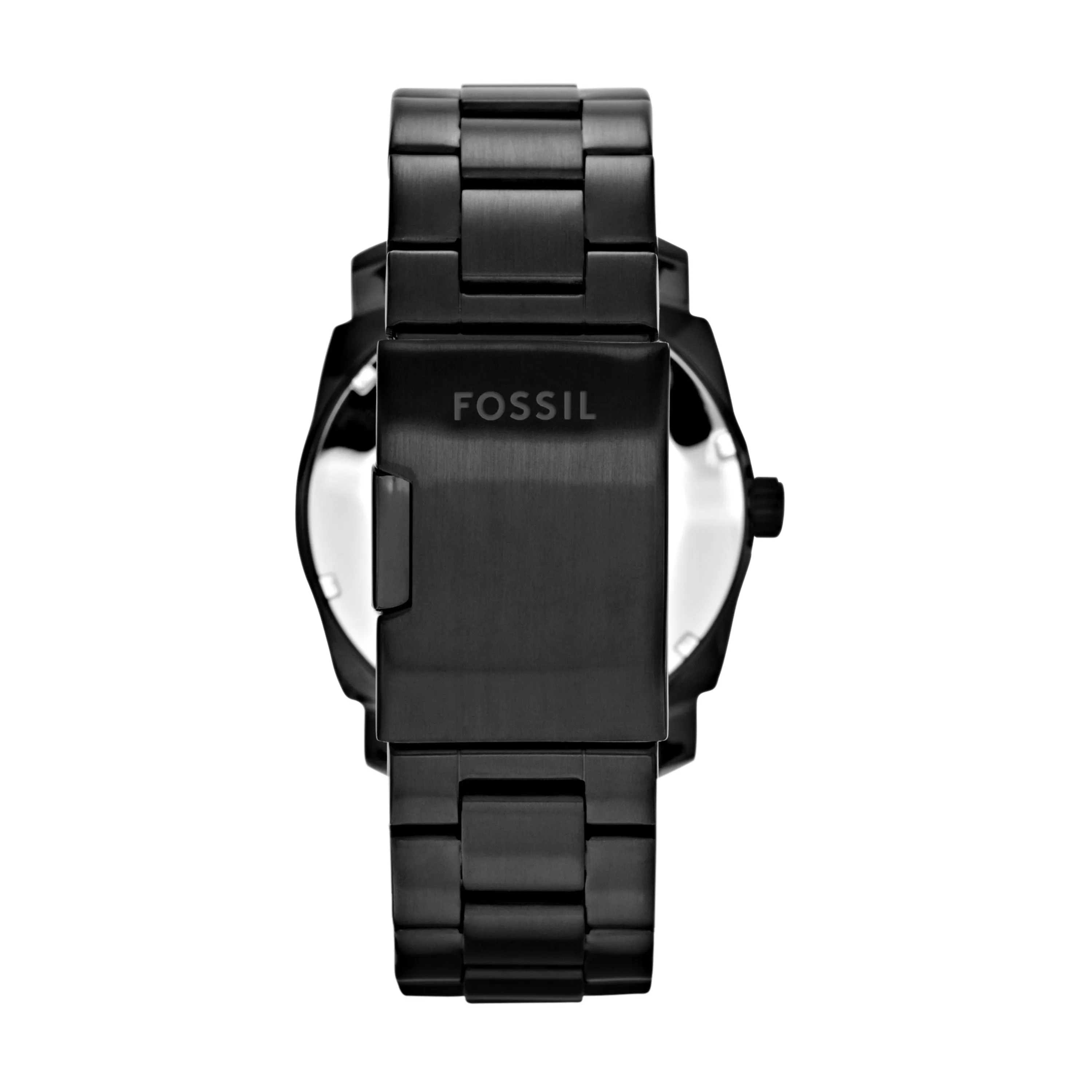 Fossil Machine Black Stainless Steel Watch FS4775