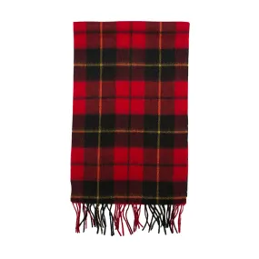 Glenmore 100% Lambswool Tartan Scarf - Wallace