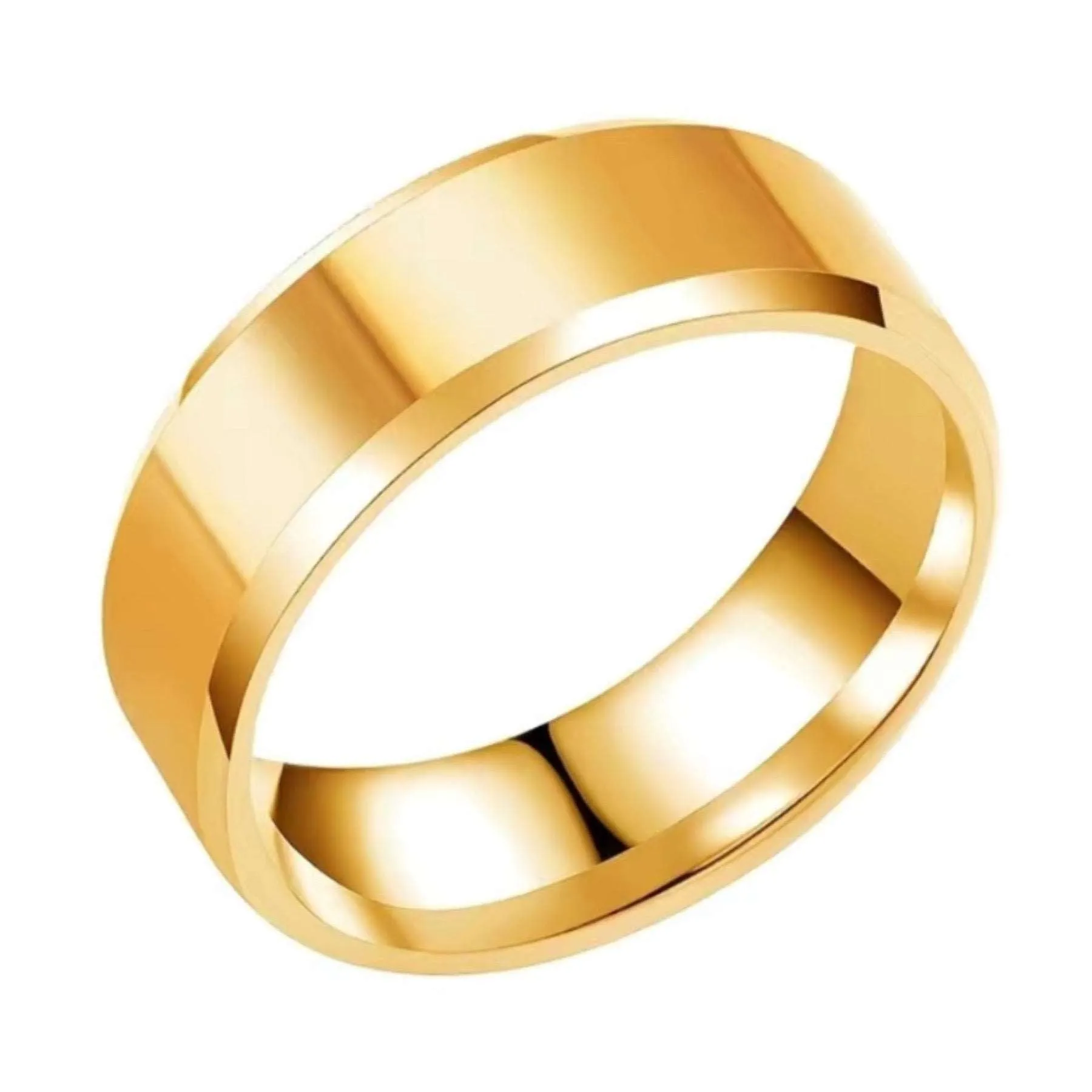 Gold Stainless Steel Ring