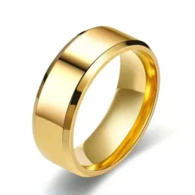 Gold Stainless Steel Ring