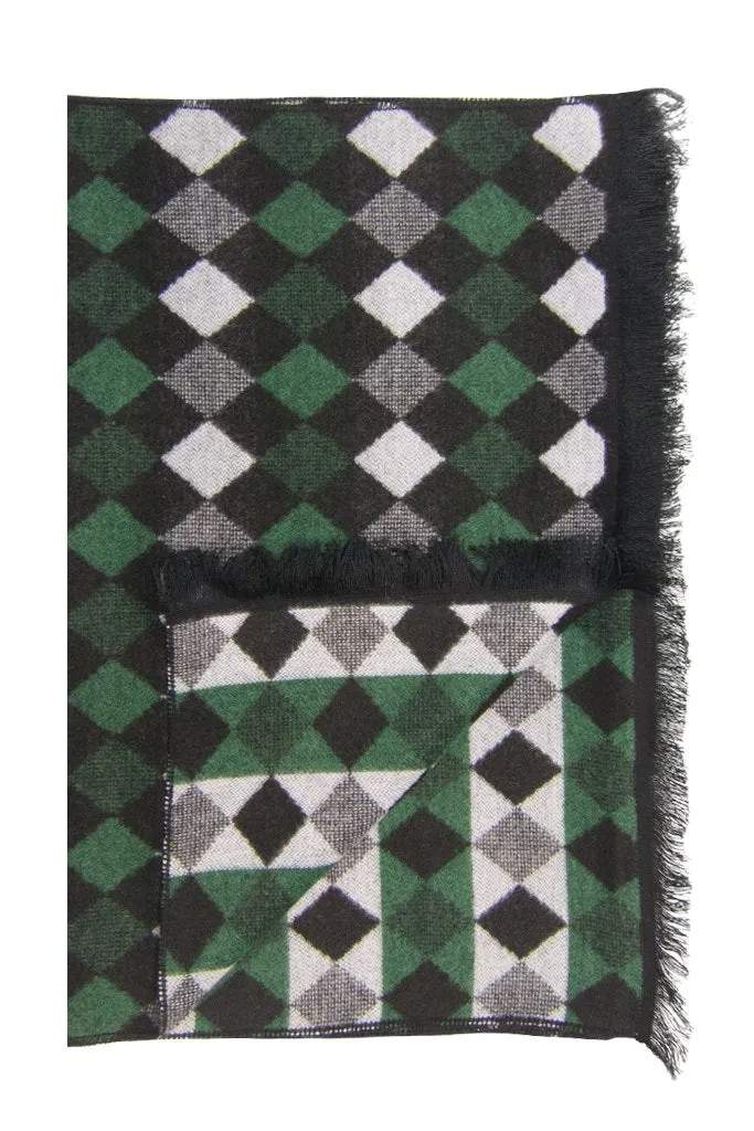 Green Diamond Scarf