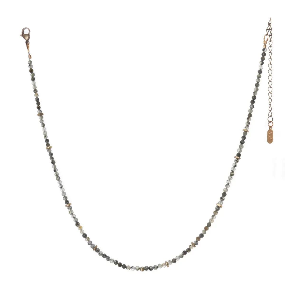 Hailey Gerrits Oso Necklace (Labradorite)