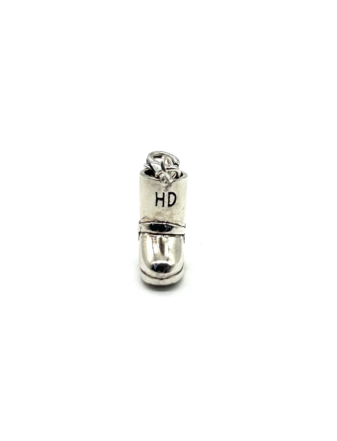 Harley Davidson Sterling Silver Boot Charm