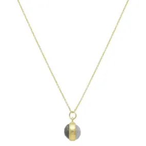 Harmony Ball Necklace | Moonstone   Labradorite