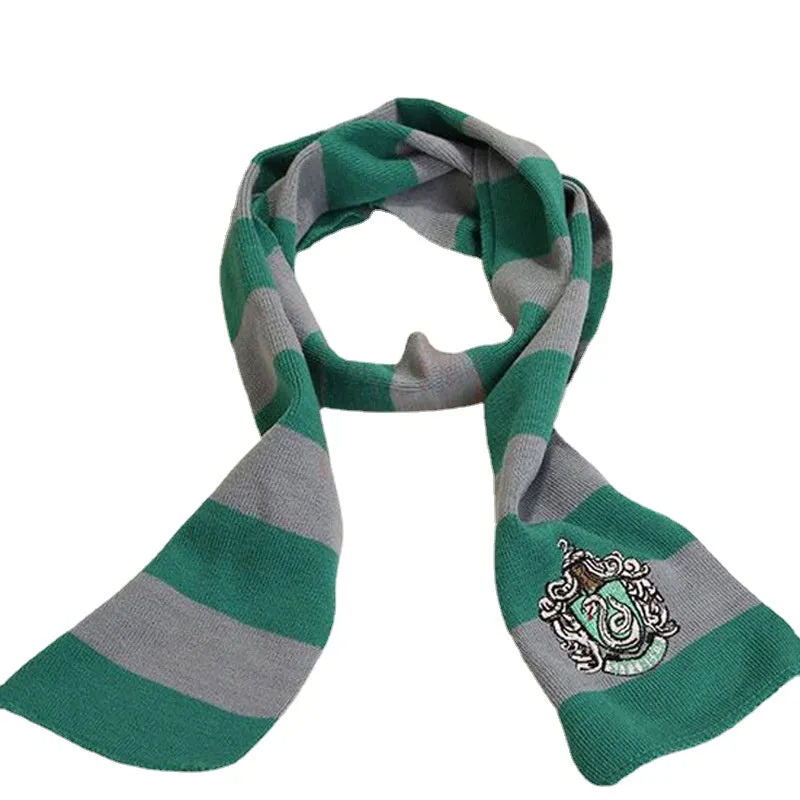 Harris Cosplay Scarf Four Magical Academy Insignia Christmas Halloween Prop