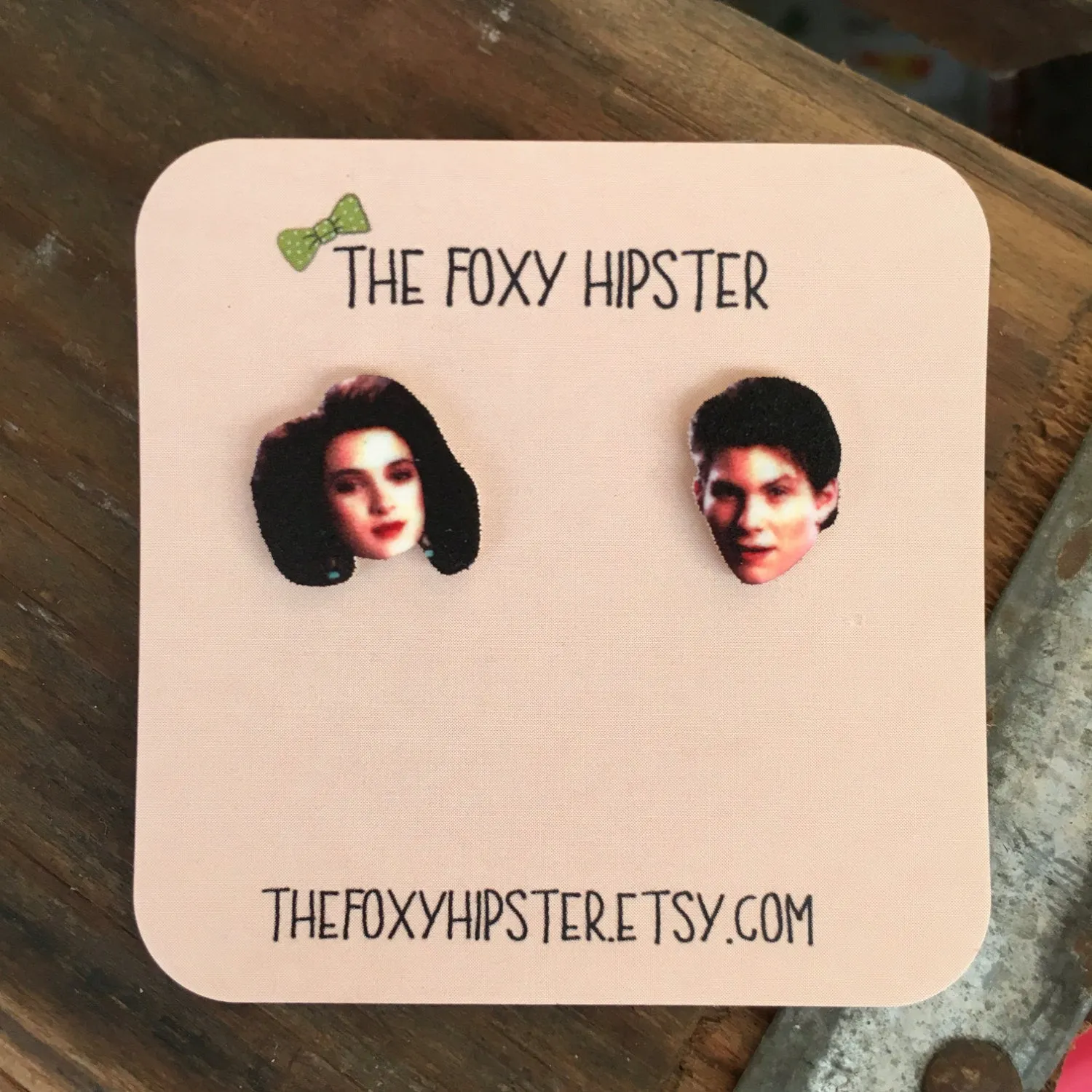 Heathers Veronica and JD Stud Earrings