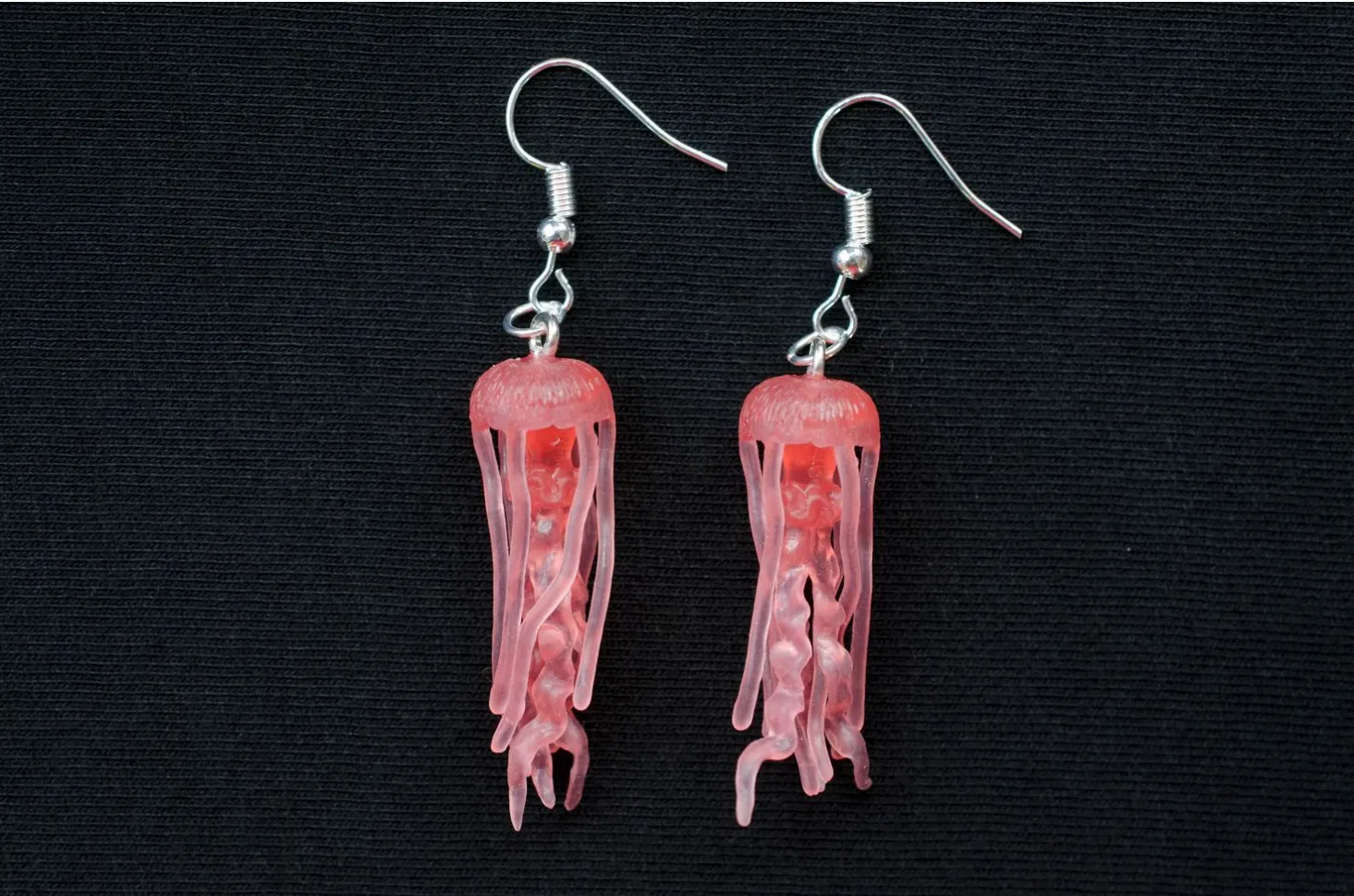 Jellyfish Pink Earrings