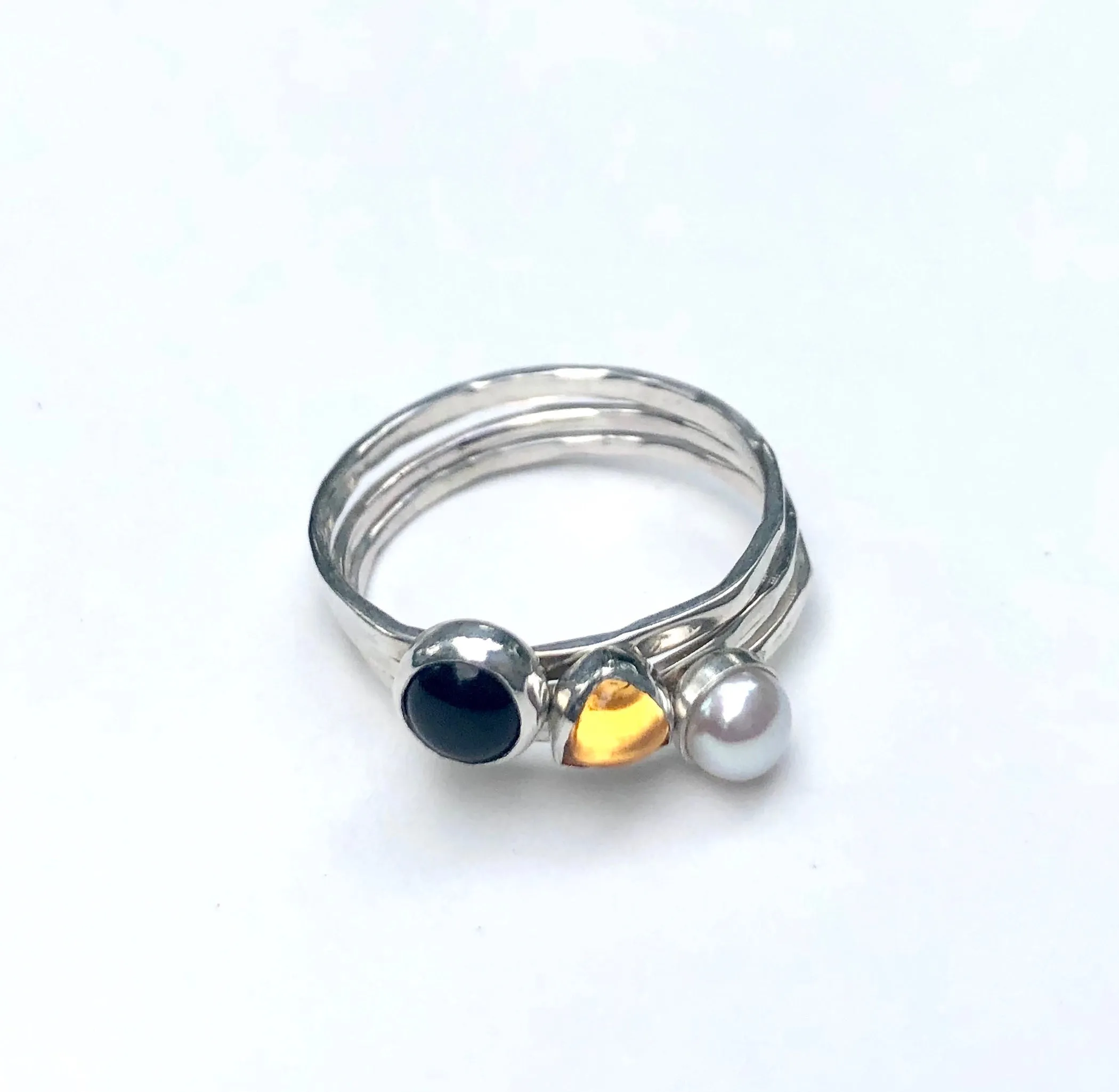 Joy - Citrine Stacking Ring